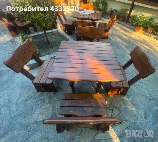 Комплект маси за ресторант, снимка 5 - Маси - 54905006