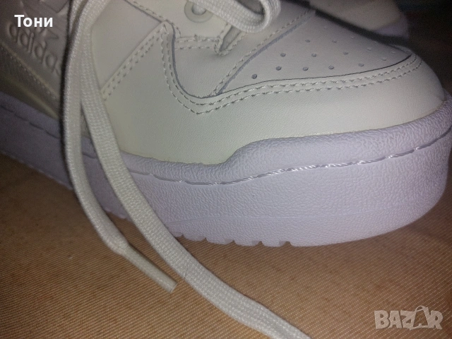 ADIDAS Оригинал Нови Дамски Маратонки Изцяло от Естествена Кожа 39/40, снимка 17 - Маратонки - 54974036