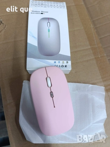 Безжична Bluetooth мишка в няколко цвята MS6 BT+2.4G, снимка 2 - Клавиатури и мишки - 55245691