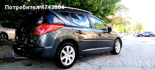 Peugeot 207SW 1.6i-Power by BMW/LPG Landi Renzo, Automatic, Внос Italia, French perfection , снимка 5 - Автомобили и джипове - 54580940
