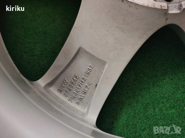 Алуминиеви джанти 17- F цола BMW, снимка 8 - Гуми и джанти - 54077129