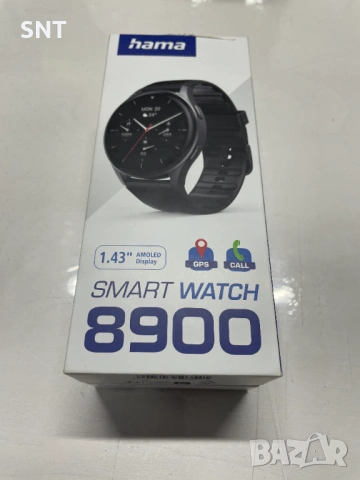 HAMA 8900 Черен AMOLED дисплей, снимка 11 - Смарт часовници - 54802133