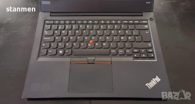 Продавам Гаранционнен Lenovo ThinkPad Е495/IPSматFHDсKам/4x2.6ghzThr/ssd512gb/8gb/Vega8/6чБат  , снимка 6 - Лаптопи за работа - 54842706