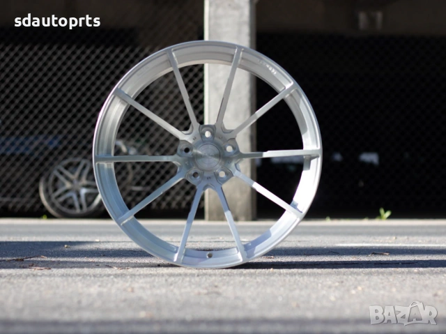 19” + 20” Yota Forged Ковани Джанти 5x112 BMW M3 G80 M4 G82 - Deep Concave Silver Brush , снимка 3 - Гуми и джанти - 54777096