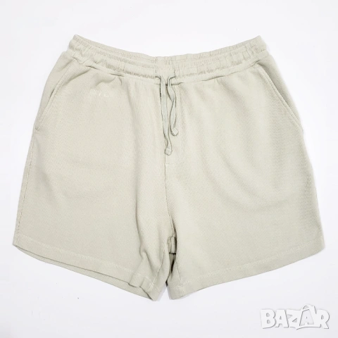 ZARA Мъжки Къси Памучни Панталони Еластична Талия 3 Джоба L-XL