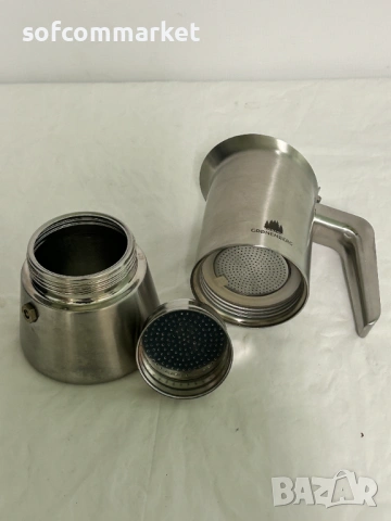 Кафеварка Groenenberg Moka Pot (4 чаши, 200ml) – За индукция и съдомиялна - нова, снимка 4 - Овлажнители и пречистватели за въздух - 54854021