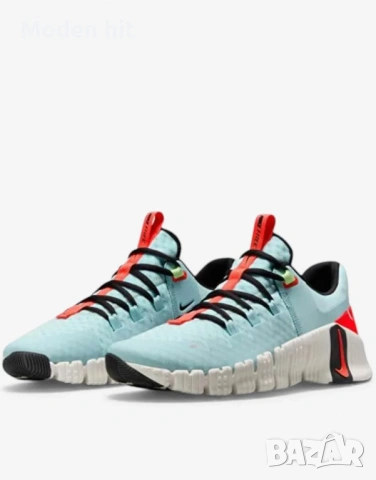 Оригинал! NIKE Free Metcon 5 Trainers Shoes Blue дамски маратонки