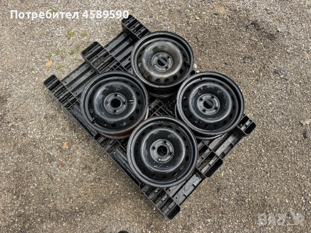 4бр.Оригинални джанти 14цола 4x100 за Renault Kangoo,Dacia Dokker,Sandero,Mercedes Citan,Nissan Kubi, снимка 3 - Гуми и джанти - 54743150