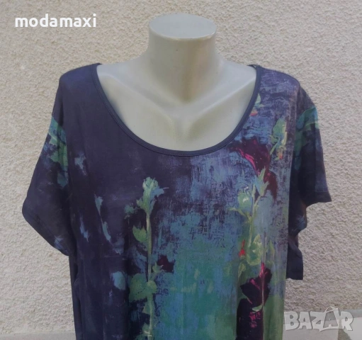 4XL/5XL Нова дълга рокля , снимка 2 - Рокли - 54874433