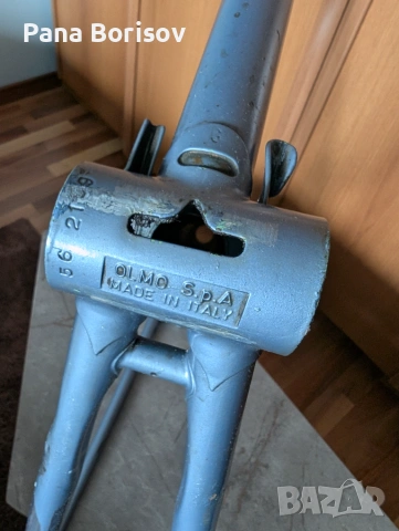 Ретро Шосеен Frameset/Рамка Olmo Comtetetion, снимка 11 - Части за велосипеди - 55257656