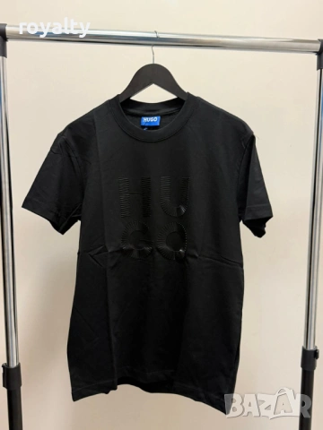 Hugo Boss Нова Черна Мъжка Тениска Хюго Бос 