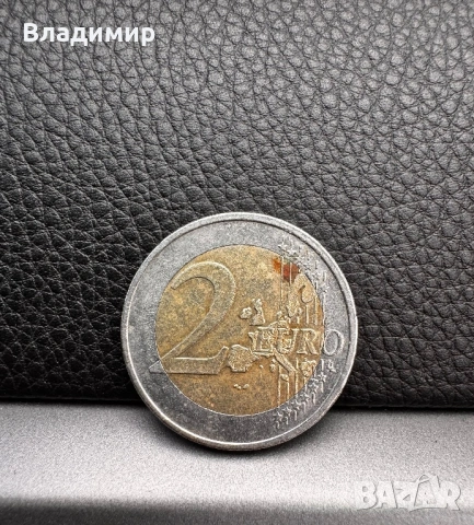 Монета 2 Евро 2002г Гърция, снимка 2 - Нумизматика и бонистика - 54386312