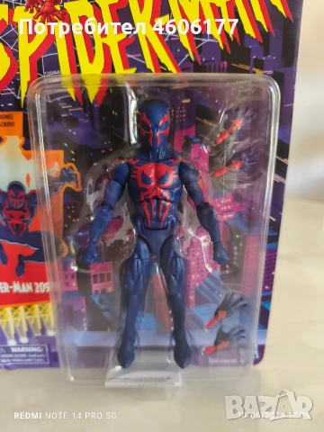 Marvel legends Marvel comics Spiderman 2099, снимка 2 - Фигурки - 55099271