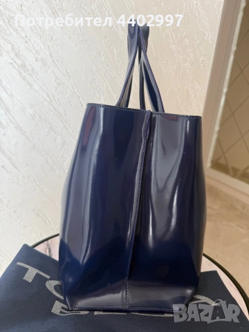 Чанта Tosca Blu тъмно син лак, снимка 4 - Чанти - 54326418