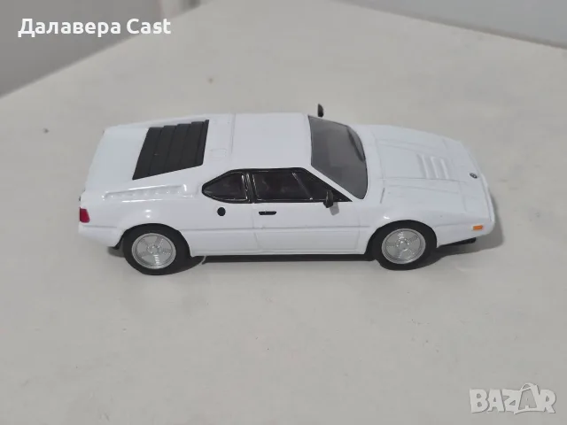1/43 Bmw M1 Deagostini , снимка 7 - Колекции - 55591642