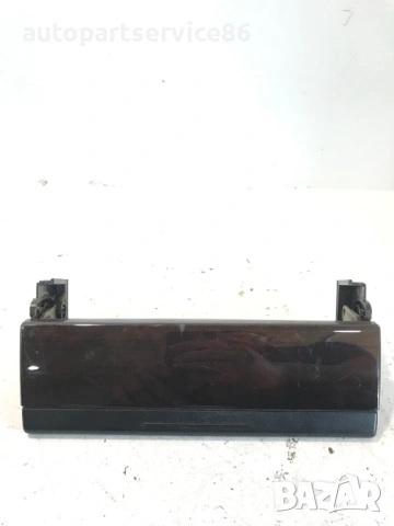 Капак/панел на радио с дървена декорация за Audi A6 (1997-2002) 4B0858005P, снимка 2 - Части - 54726814