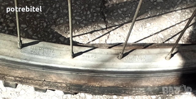 Капла задна Beretta / Italy - mod 36  26 х1.75, снимка 3 - Части за велосипеди - 53970354