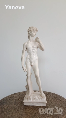 Статуетка от Италия , „Давид“ на Микеланджело . , снимка 7 - Статуетки - 53973063
