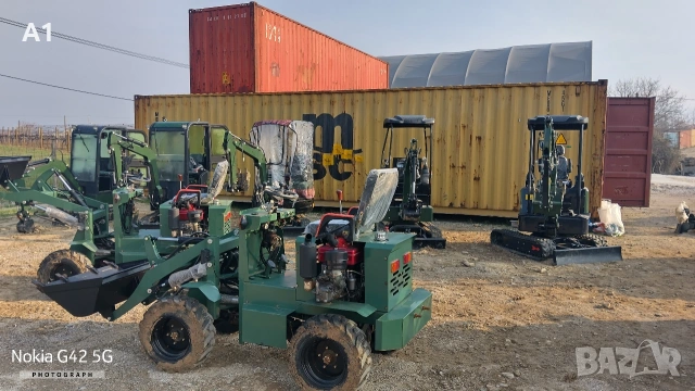 Мини челен товарач Мuller L0.8 4x4, снимка 18 - Индустриална техника - 54359751