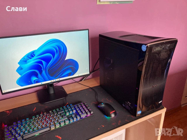 Геймърски компютър Acer Aspire AMD 8x3,30GHz, NVIDIA GTX 1050Ti, 16GB RAM, SSD, Windows 11, снимка 2 - Геймърски - 54016745
