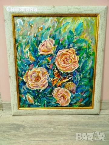 Картина "Розов храст" 