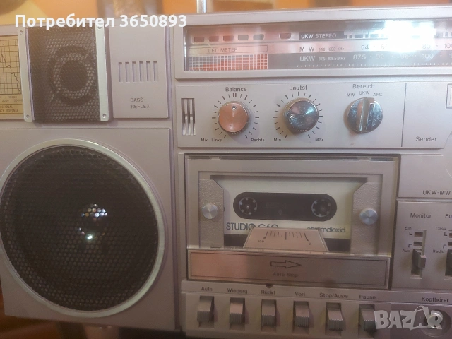 ретро касетофон , снимка 2 - Други - 54170277