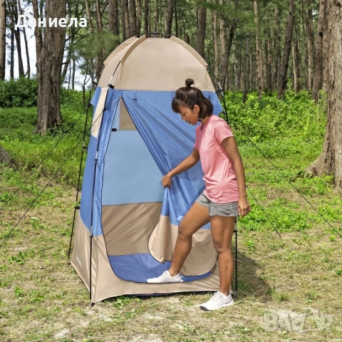 Универсална палатка за къмпинг, плаж, съблекалня или душ - 110x110x190 см, UV защита, снимка 9 - Палатки - 54203276