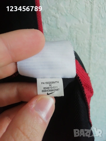 Galatasaray Nike оригинална тениска фланелка Галатасарай екип черен размер М , снимка 6 - Тениски - 51356036