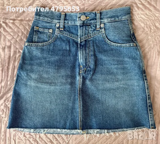Дънкова пола Pepe Jeans, размер XS, в безупречно състояние, без никакви забележки
