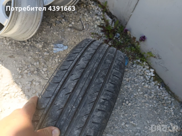 Продавам летни гуми с джанти, снимка 2 - Гуми и джанти - 54316169