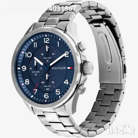 Часовник Tommy Hilfiger Axel - чисто нов, оригинал, хронограф., снимка 7 - Мъжки - 54469126