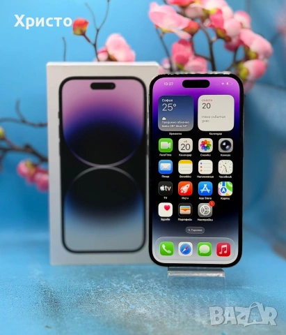 Apple iPhone 14 Pro, 128GB, 6GB RAM, 5G, Deep Purple  , снимка 7 - Apple iPhone - 55005797