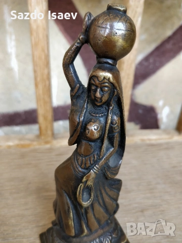бронзова фигура , снимка 6 - Статуетки - 55076315