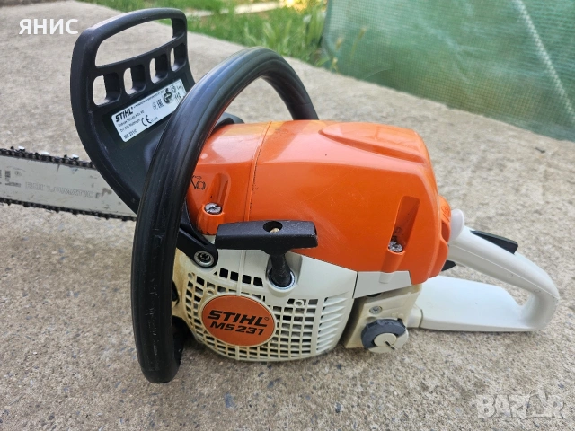 МОТОРНА РЕЗАЧКА STIHL MS 231, ПЕРФЕКТНА, снимка 11 - Градинска техника - 55064028
