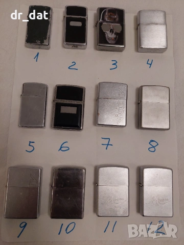 Няколко оригинални Zippo запалки