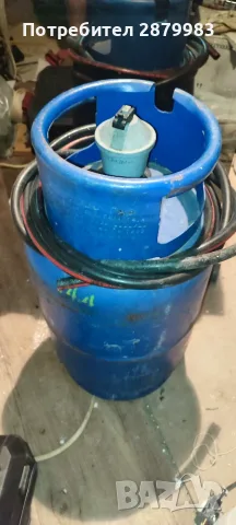 Газова бутилка +готварска печка на ток и газ
