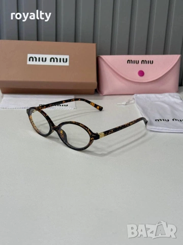 Miu Miu Нови Стилни Дамски Слънчеви Очила Различни Цветове Миу Миу , снимка 5 - Слънчеви и диоптрични очила - 55031002