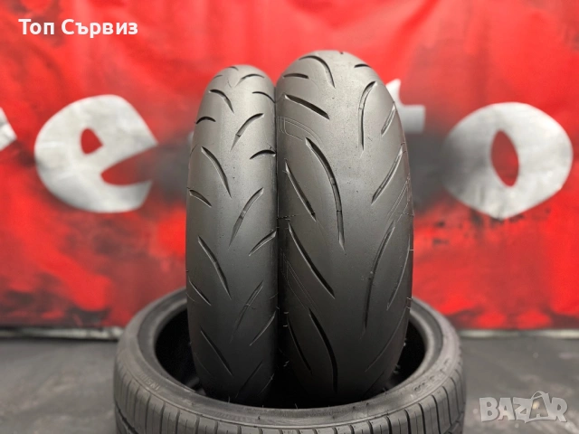 120 70 17 / 160 60 17, Мото гуми, Bridgestone BattlaxHyperSport, снимка 2 - Гуми и джанти - 54074719