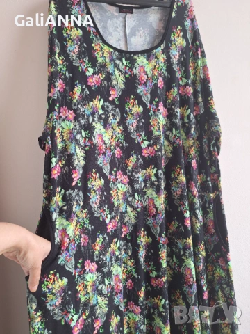 СТРАХОТНА СВЕЖА РОКЛЯ 3XL-4XL, снимка 6 - Рокли - 54904035