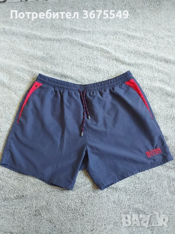 Мъжки шорти HUGO BOSS Pearleye Swimming shorts - размер M