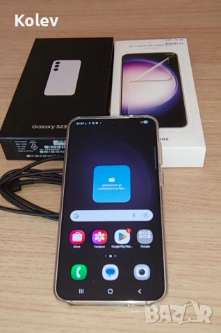 Samsung Galaxy S23+plus, 512GB ram, Dual slim,цвят - лавандула