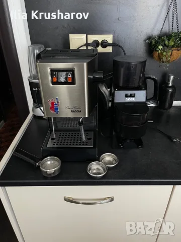 Кафемашина Gaggia Classic + кафемелачка Gaggia MDF, снимка 3 - Кафемашини - 55420653