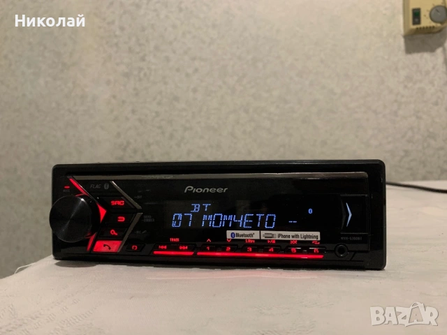 Авто радио Pioneer Bluetooth, снимка 3 - Аксесоари и консумативи - 54383669