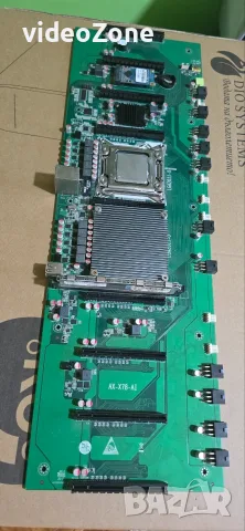 Двупроцесорна майнинг/AI/Xeon платформа – Intel Xeon E5-2620 + 8GB RAM + 128GB mSATA SSD