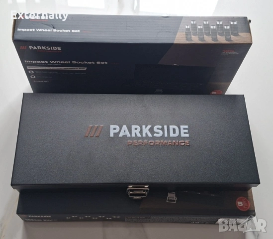 Ударни вложки и битове Parkside Performance Impact 1/4 и 1/2 – нови, снимка 6 - Други инструменти - 55013905