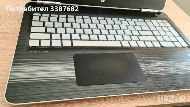 HP Pavilion 128gb ssd+1tb hdd, снимка 4 - Лаптопи за игри - 55236822
