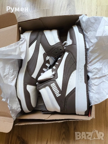 Маратонки PUMA Rebound v6 Сникърси Бели, снимка 5 - Спортни обувки - 54986693