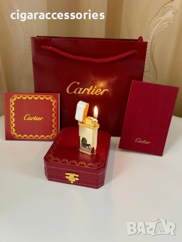 Cartier Panthere запалка с кутия и документи