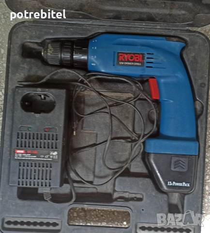 Безжичен винтоверт RYOBI BD 120 VR, снимка 3 - Винтоверти - 55012653