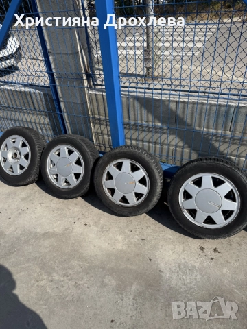 Гуми с джанти 4х100, снимка 2 - Гуми и джанти - 55287130
